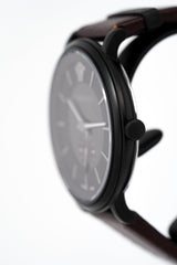 Versace Watch V-Circle Manifesto 38mm Brown VEBQ00419 - Watches & Crystals