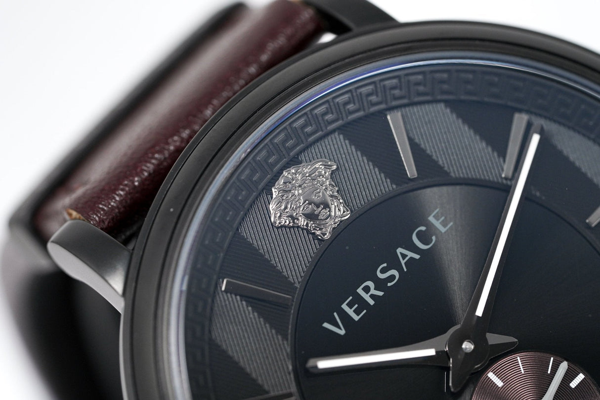 Versace Watch V-Circle Manifesto 38mm Brown VEBQ00419 - Watches & Crystals