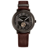 Versace Watch V-Circle Manifesto 38mm Brown VEBQ00419 - Watches & Crystals