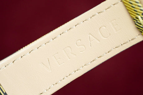 Versace Watch V-Circle The Clans E Yellow Two-Tone VE8100118 - Watches & Crystals