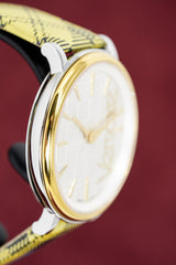 Versace Watch V-Circle The Clans E Yellow Two-Tone VE8100118 - Watches & Crystals